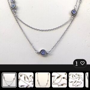 BRIGHTON Halo Long Station Necklace